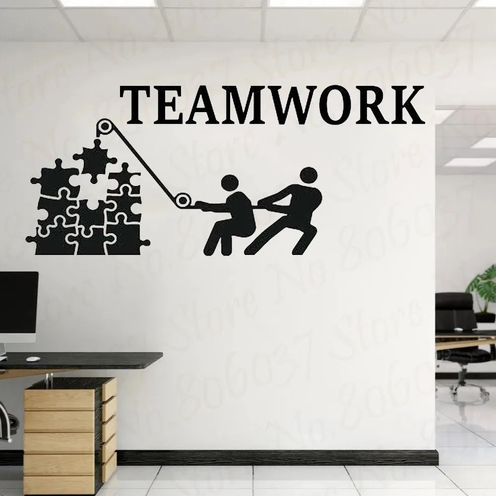 Teamwork 3D Creative Office Decor (tw01) - Wall Decorations