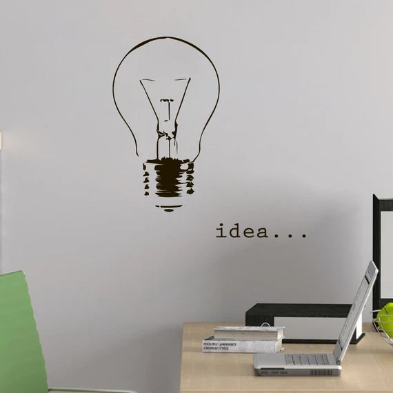 Think Big Bulb Idea Decor (BIG)